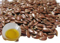 Omega 3 Doğal Keten tohumu Yağı Rafine Edilmiş Sarı Renk Besleyici Cilt GC Testi